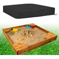thumbnail image 1 of HUGFEGWE Sandbox Sandpit Cover, Large Kids Sandbox Cover for Sand and Toys Protection, Square Sandbox Protective Cover with Drawstring 70.86 * 70.86inch CA919-103379, 1 of 7