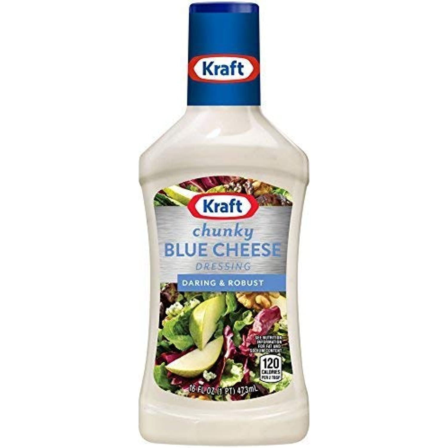 Kraft, Chunky Blue Cheese Dressing, 16Oz Bottle (Pack Of 3)