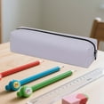 thumbnail image 2 of CoreLiving Large Pencil Case Oxford Cloth Construction Simple Solid Zipper Pencil Bag for Art Supplies Makeup Brushes Office Supply Storage Organizer 1 Count, 2 of 7