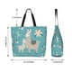thumbnail image 5 of Easygdp Teal Mama Llama Bolsas Tote para Mujer, Bolsos de Hombro para Viaje, Bolsos de Mano de Gran Capacidad para Compras y Trabajo, 5 of 8