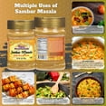 thumbnail image 4 of Rani Sambar Masala (Lentil Soup Spice Blend) 3oz (85g) PET Jar ~ All Natural | Vegan | No Colors | Gluten Friendly | NON-GMO | Indian Origin, 4 of 7