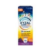 Xyzal Allergy Relief Children's Oral Solution Grape 10 Fluid Ounce Bottle