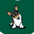 thumbnail image 4 of Inktastic Tri Color Corgi Boys or Girls Baby Bib, 4 of 4