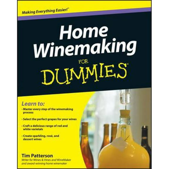 Pre-Owned Home Winemaking for Dummies (Paperback) 047067895X 9780470678954