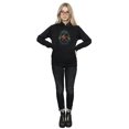 thumbnail image 4 of Harry Potter Womens Neon Hogwarts Crest Hoodie, 4 of 5