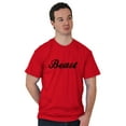 thumbnail image 3 of Beast Motivation Workout Gym Fitness Men's Graphic T Shirt Tees Brisco Brands X, 3 of 6