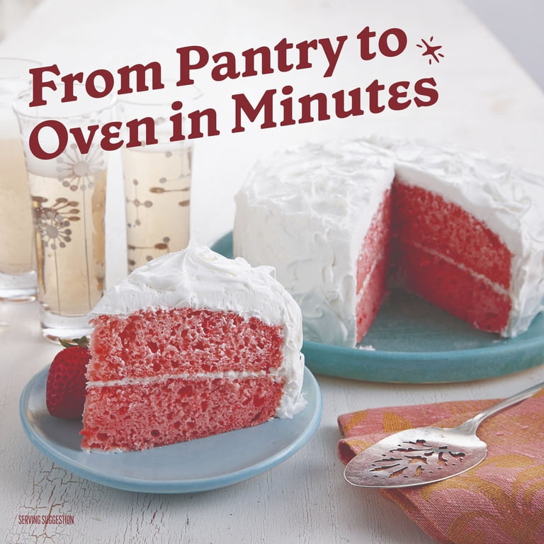 Betty Crocker Strawberry Cake Mix 13.25 oz Moist and Versatile for