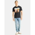 thumbnail image 2 of MTV, Men's & Big Men's Graphic T-Shirt, Stars and Stripes Logo, Sizes S-3XL, 2 of 5