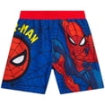 thumbnail image 1 of Bañador para niños Marvel Spider-Man azul con telaraña talla 8, 1 of 7