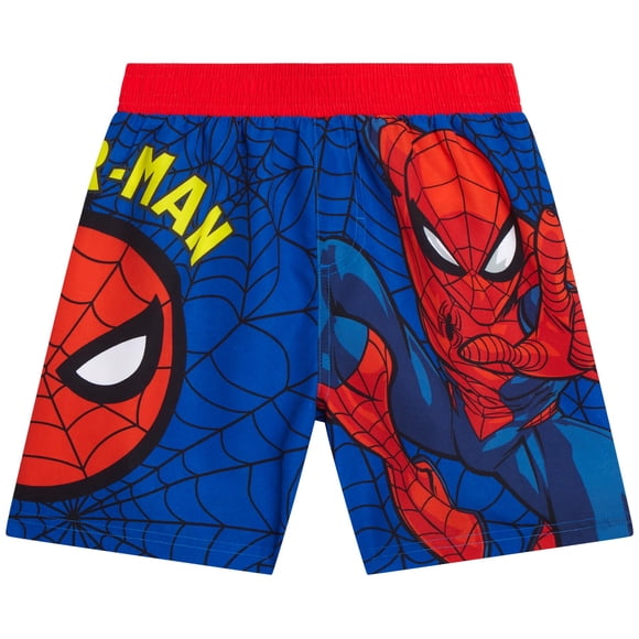 Traje de baño para niños Marvel Spider-Man azul con protección solar UPF 50+ talla 10-12