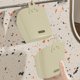thumbnail image 5 of Cesto de almacenamiento para baño, montado en la pared, de varias capas, grande, beige, 5 of 6