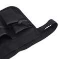 thumbnail image 5 of Kit de herramientas de cintura de utilidad multifunción de color negro Bolsa de delantal Organizador de estuche con correa de cintura ajustable, 5 of 5