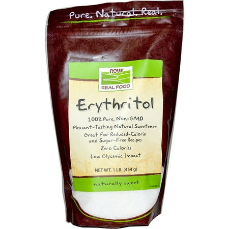 Now Foods  Real Food  Erythritol  Natural Sweetener  1 lb  454 (The Best Natural Sweetener)