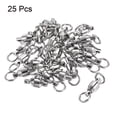 thumbnail image 3 of Unique Bargains 134LBS Roulement à Billes en Acier Inoxydable Pivotant pour Pêche en Eau Salée et Douce, Argent 25 Pack, 3 of 4