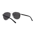 thumbnail image 2 of Mens Air Force Classic 90s Pilots Sunglasses Silver Mirror, 2 of 4