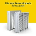 thumbnail image 5 of AprilAire 510 Replacement Filter for AprilAire Whole-House Air Purifiers - MERV 11 Clean Air Furnace Filter (Pack of 8), 5 of 16