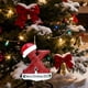 thumbnail image 5 of Adornos navideños, adornos navideños, regalos navideños, 26 letras, decoración para árbol de Navidad, adornos colgantes para árbol de Navidad, adornos navideños personalizados, decoración navideña, de, 5 of 6