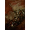 thumbnail image 3 of Piotr Michałowski 13x18 Black Modern Framed Museum Art Print Titled - Somosierra (1845-1855), 3 of 5