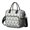 Black-45, variant on Abstract Leopard Print Waterproof Tote - Insulated Lunch Bag for Office Workers & Outdoor Enthusiasts