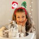 thumbnail image 1 of Fiudx Liquidación navideña Diadema con decoración digital navideña, tocado de Nochevieja, adorable accesorio con lentejuelas para celebraciones de fiestas festivas, 1 of 6