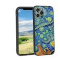thumbnail image 1 of Compatible with iPhone 12 Pro Max Phone Case, Vincent-van-Gogh-7-3 Case Men Women, Flexible Silicone Shockproof Case for iPhone 12 Pro Max, 1 of 1