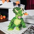 thumbnail image 5 of Underwraps Boy's Green Triceratops Dinosaur Costume Baby Girl - L, 5 of 7