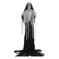 thumbnail image 2 of Decoraciones de Halloween, accesorio de novia animatrónico activado por sonido, decoración de Halloween espeluznante de tamaño real con brazo móvil y ojos LED rojos, accesorio de Halloween espeluznant, 2 of 5