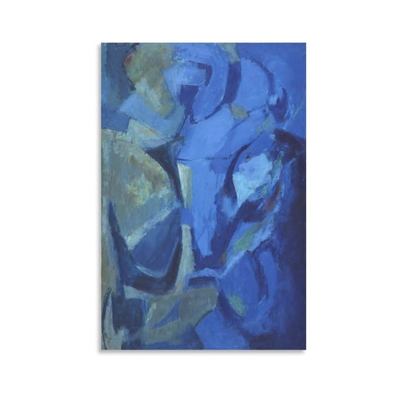 Painter Alma Thomas (stormy Sea) Color School Posters Art Print Wall Photo Paint Hanging Picture Family Bedroom Decor Gift 24x36inch(60x90cm)