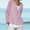 Pink pullover for women, variant on Cyber&Monday Deals Usmixi Clearance Sale Womens Tops Womens Casual Pullover Winter Breathable Cotton Linen Plus Size Loose Pullover Tops Fall Trendy Solid V-Neck Long Sleeve Blouses Shirts