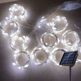 thumbnail image 1 of Cortina de luz Solar para exteriores, guirnalda de hadas Solar impermeable, luces de cadena para jardín, patio, pabellón, boda, fiesta, vacaciones, luces decorativas, 1 of 6