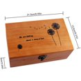 thumbnail image 2 of Wooden Sewing Basket/sewing Box With Sewing Kit Accessories - Box For Organizer With Wooden Storage Basket With Professional Hand, 2 of 5
