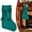 Green, variant on Clearance Under $3 Velvet Christmas Stocking with Large Bow for Mantel and Tree Decor