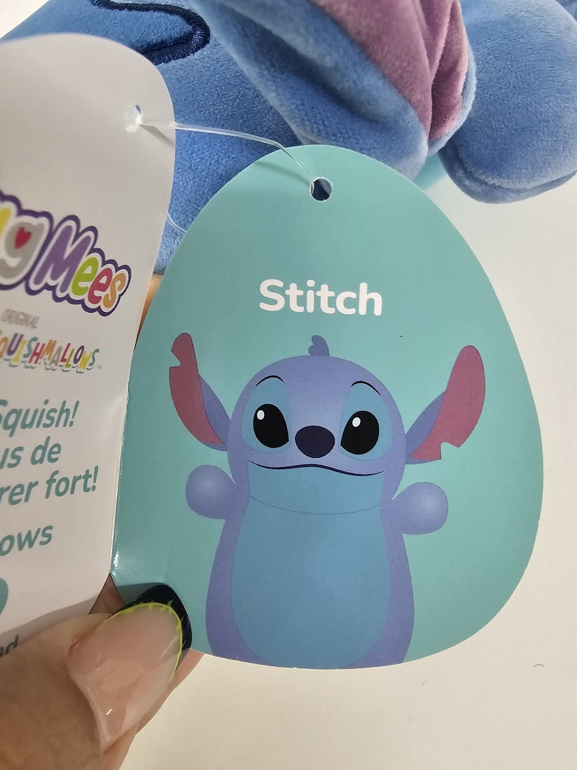 Squishmallows Official Kellytoys Plush 10 Inch Stitch the Alien Hugmees Ultimate Soft Stuffed Toy