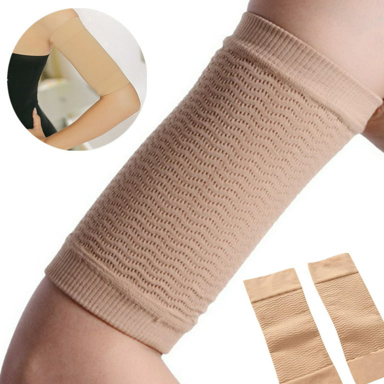 2 Pair Arm Slimming Shaper Wrap, Arm Compression Sleeve Women Weight Loss  Upper Arm Shaper Helps Tone Shape Upper Arms Sleeve Thin Arm Fat Slimmer