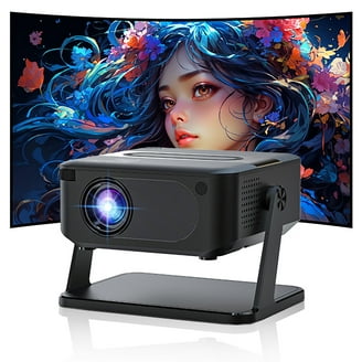 Fangor 1080P HD Projector with Bluetooth, DVD Player, Compatible