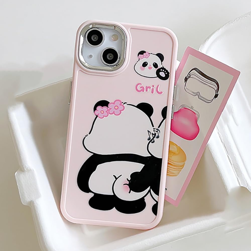 Panda Cute S9 Phone Case Cute Panda Couples Funny Grab Butt Soft Phone Case Compatible With Panda Cute S9 Phone Case Cute Panda Couples Funny Grab Butt Soft Phone Case Compatible With