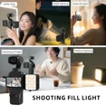 thumbnail image 4 of Pocket 3 Magnetic Mini LED Light Attachment, 8700K Adjustable Fill Video Light with Quick-Release Dual Cold Shoe Expansion Adapter for DJI Osmo Action 5 Pro/4/3 Camera Cage Accessories, 4 of 7