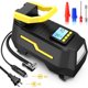 thumbnail image 1 of Compresor de aire portátil eléctrico de 150 PSI, bomba de aire digital, mini bomba de bicicleta DC 12 V y AC 220 V con luz LED y pantalla LCD para automóviles, bicicletas, motocicletas, pelotas, etc., 1 of 5