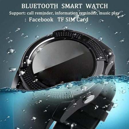 smartwatch camera waterproof