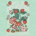 thumbnail image 2 of Girl's Strawberry Shortcake Life is Berry Delicious Graphic T-Shirt, 2 of 4
