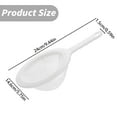thumbnail image 3 of 400 Mesh Kitchen Ultra-Fine Nylon Mesh Strainer, Plastic Sieve Fine Mesh with Handle, Premium Kitchen Tool for Soy Milk, Coffee, Milk, Yogurt, Juice,Tea Leaf Filter, Reusable & Easy to Clean, 3 of 6
