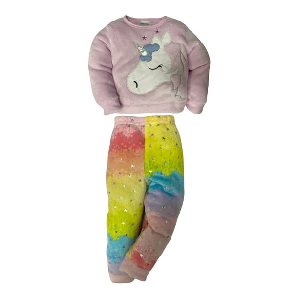 Pijama de Foil con Sudadera Bordado Kiss Unicornio Baby Kisses Pijama1780