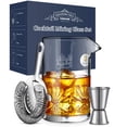 thumbnail image 1 of Vaso para mezclar cócteles veecom Crystal de 540 ml con colador y plantilla, 1 of 6