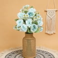 thumbnail image 5 of YIKA 7 Pcs Artificial Flowers Fake Roses, Colorful Roses for Spring Summer Indoor Table Wedding Decorations Mother's Day Easter Gifts Flowers, 5 of 7