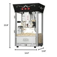 thumbnail image 3 of Great Northern Popcorn 8oz Matinee Popcorn Machine with Accessories, Black, 3 of 6