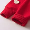 thumbnail image 4 of Liyamei Girls Knit Cardigan Sweater Handmade Heart Design Casual Spring Fall Winter Top Outerwear For Toddler Kids Soft Comfortable For 1 12 Year Old Girls Girls Tops Size 3-4 Years, 4 of 5