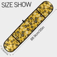 thumbnail image 3 of Dailycode Double Sided Oven Mitt with Loop Heat Resistant Kitchen Long Potholders 7" x 35" Cube Drop, 3 of 6