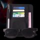 thumbnail image 4 of Visera Almacenamiento Sombrilla Funda Billetera Cuero PU Estuche de almacenamiento Gafas Tarjet Carevas Almacenamiento de visera, 4 of 6