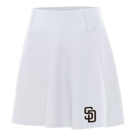 Women's Antigua White San Diego Padres Chip Skort