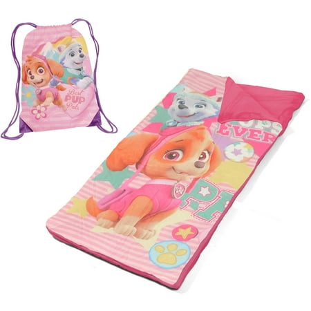 paw patrol teepee pillow and slumber set